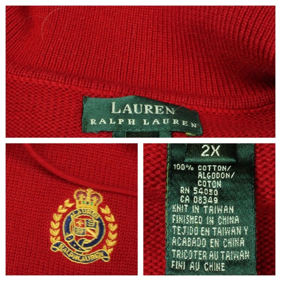 Ladies sweater Size 2XL Lauren Ralph Lauren - Picture 5 of 7